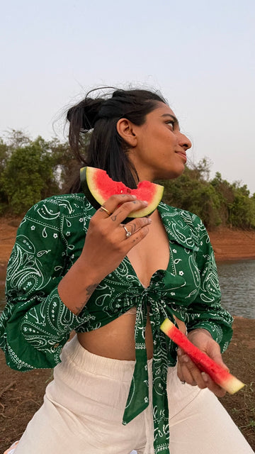 Bohemian Bandana Top